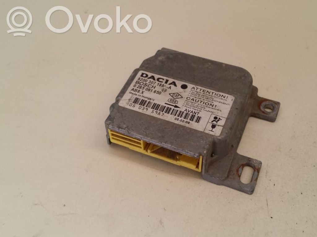 Dacia Sandero Airbag control unit/module 