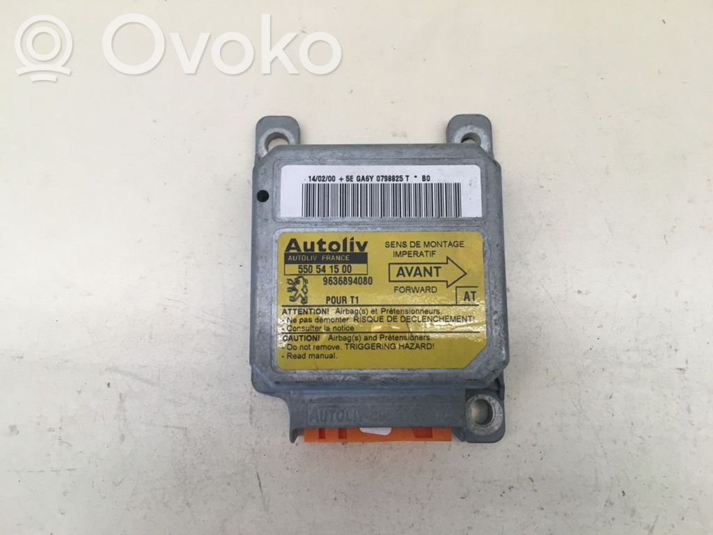 Peugeot 206 Airbag control unit/module 