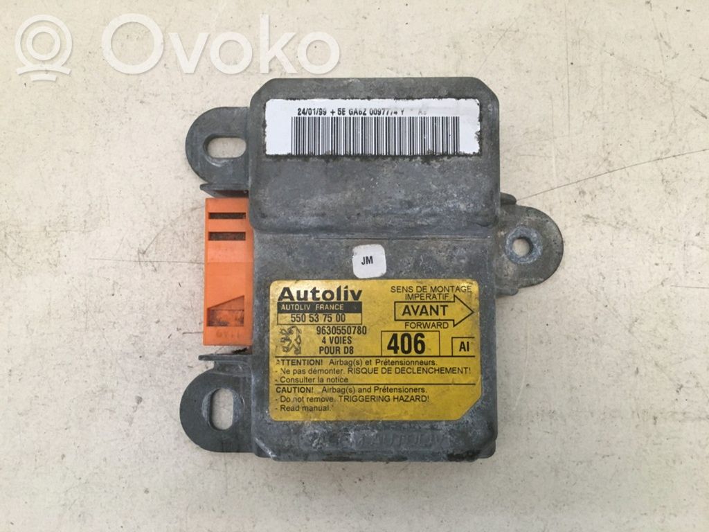 Peugeot 406 Sterownik / Moduł Airbag 