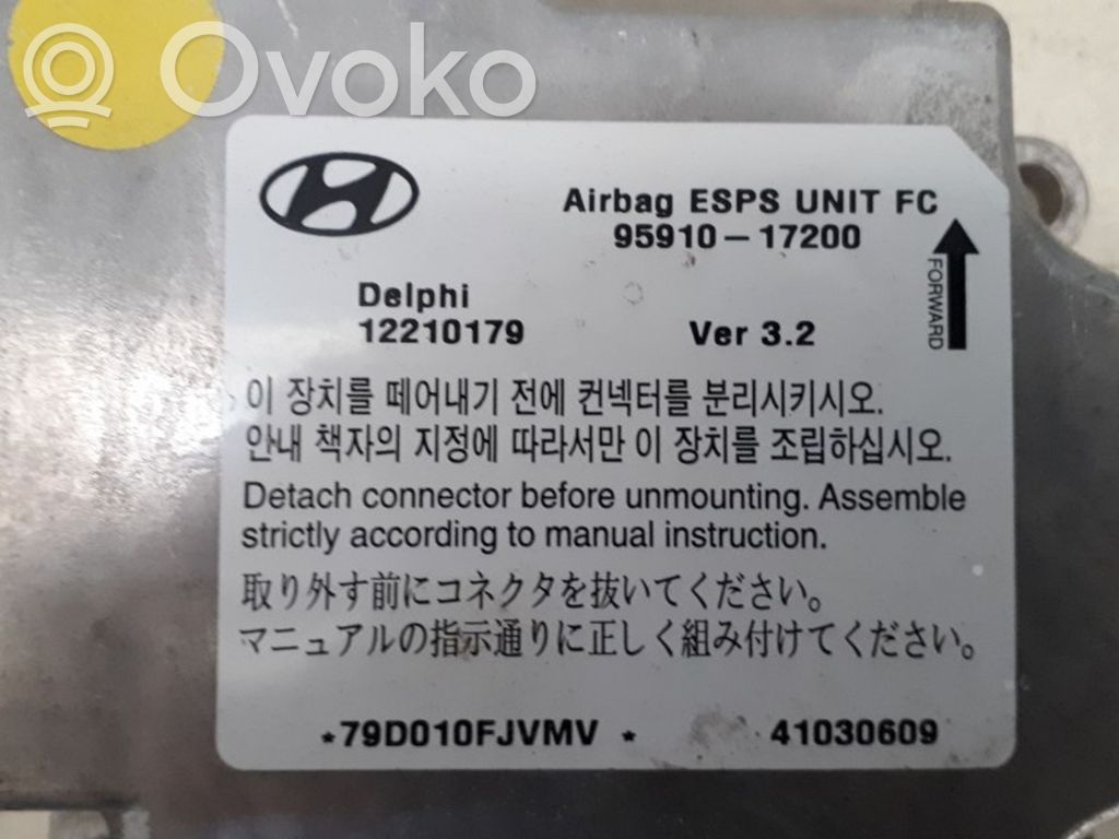 Airbag control unit/module   9591017200,12210179,41030609