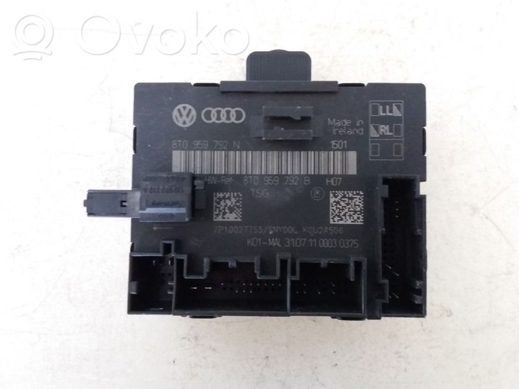 Audi A4 S4 B8 8K Other control units/modules 