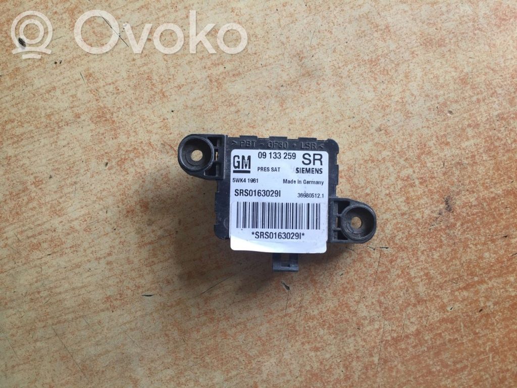 Opel Astra G Airbagsensor Crashsensor Drucksensor 