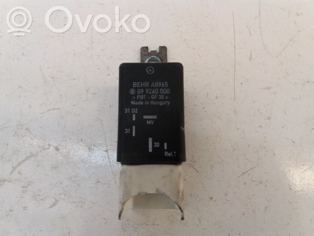 Przekaźnik / Modul układu ogrzewania wstępnego   A6398300084,A8965,899260000