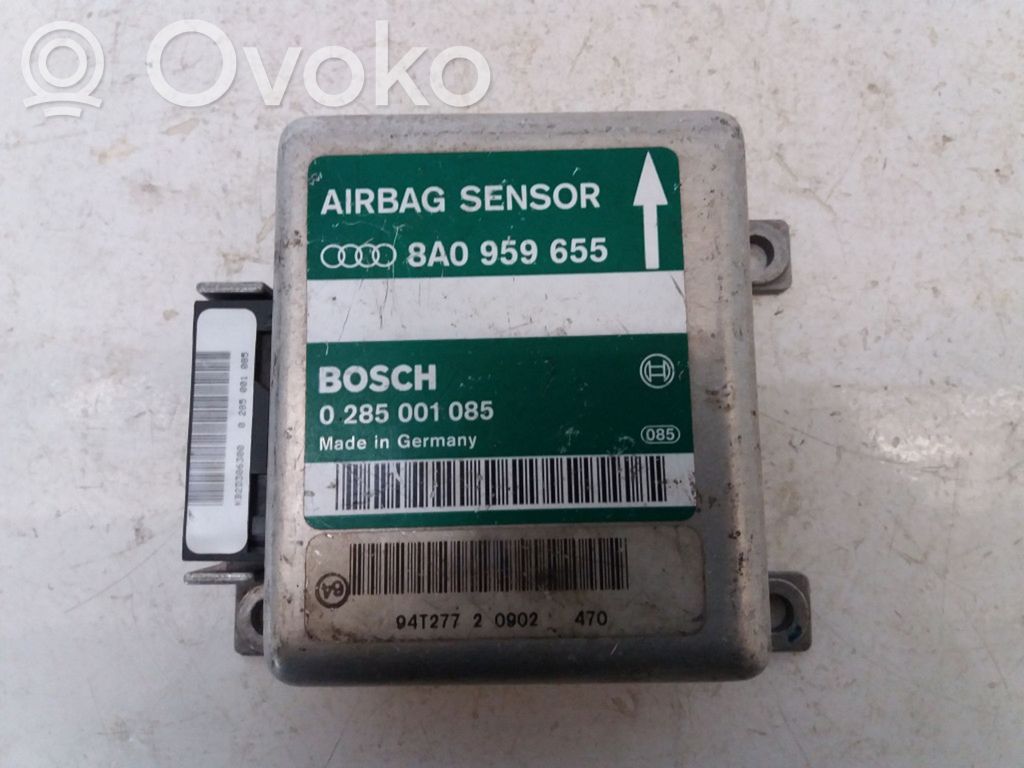 Airbag control unit/module   8A0959655,0285001085