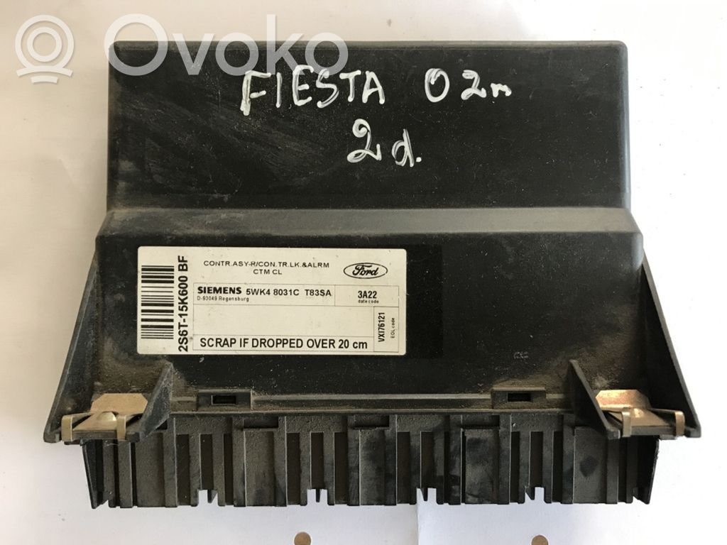 Ford Fiesta Komforta modulis 