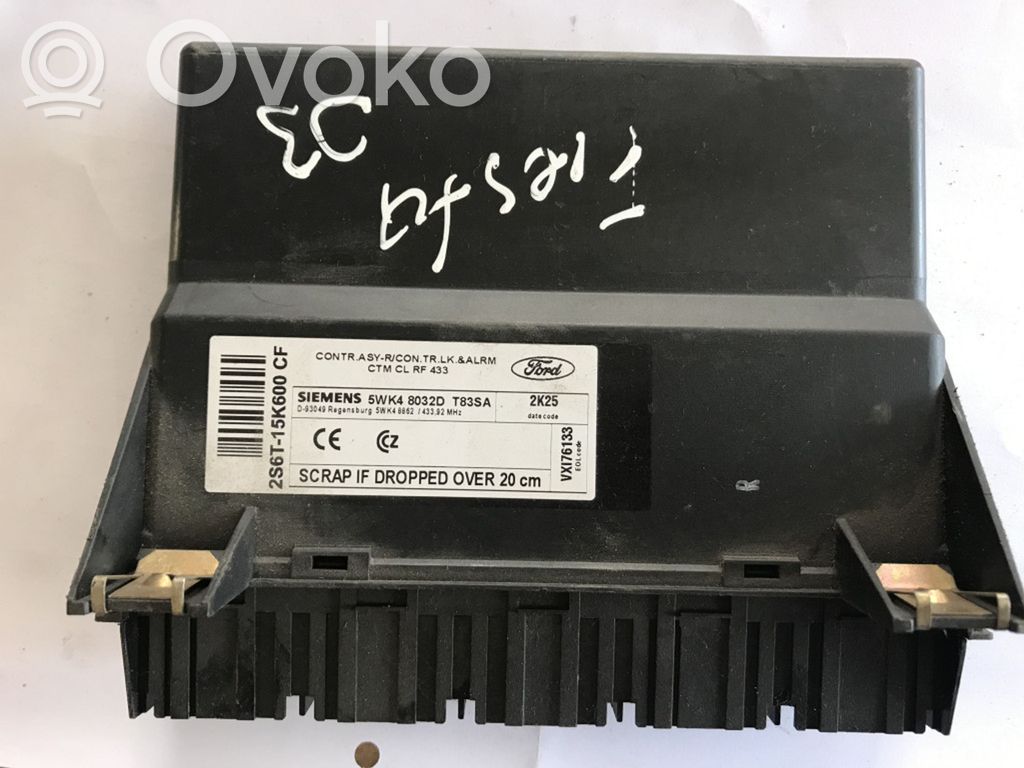 Ford Fiesta Comfort/convenience module 