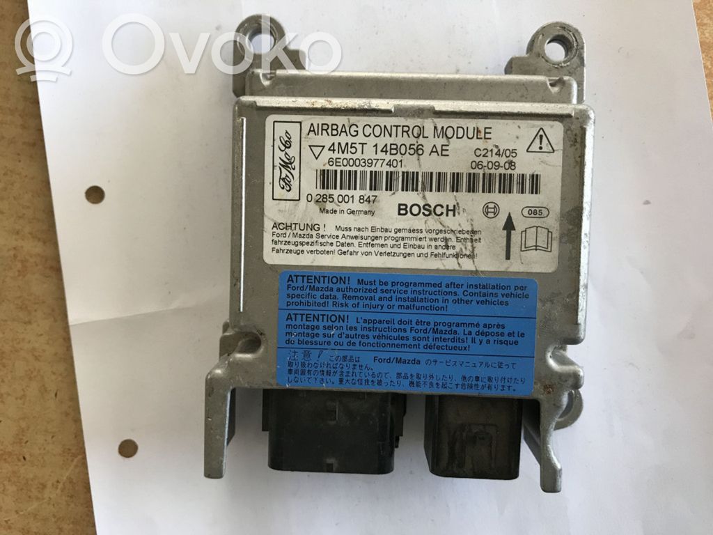 Ford Focus C-MAX Airbag control unit/module 