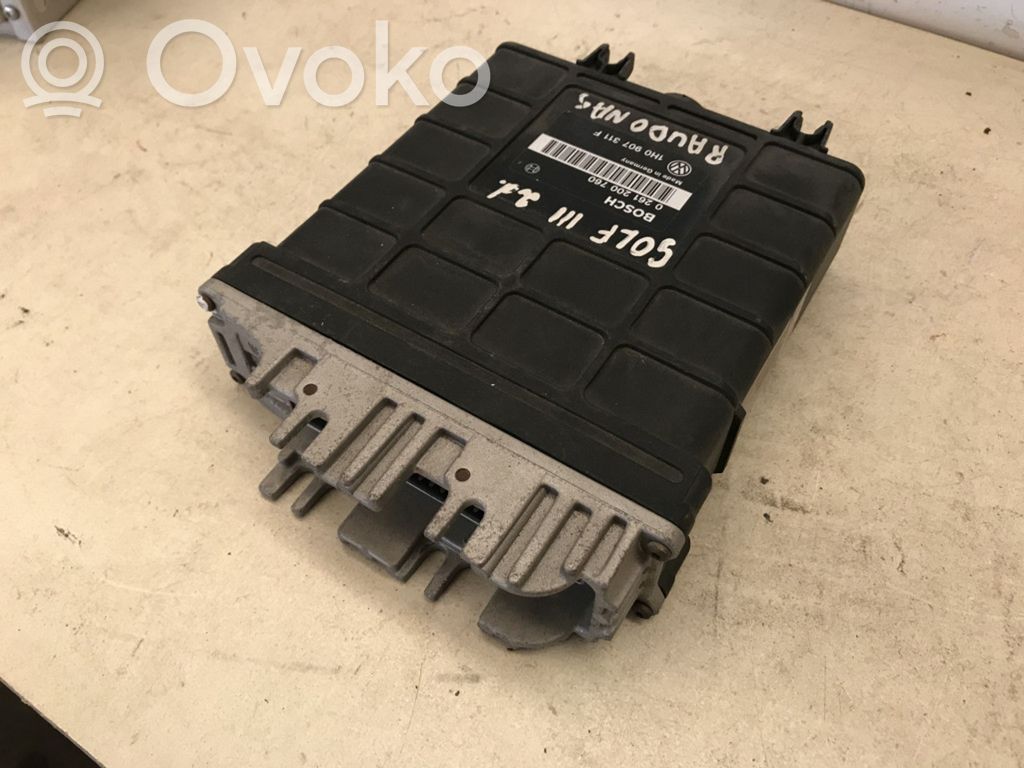 Engine control unit/module   1H0907311F,0261200760
