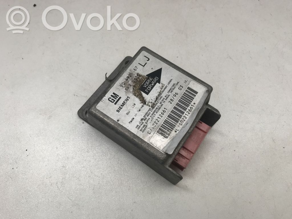 Airbag control unit/module   90492467,90492467LJ