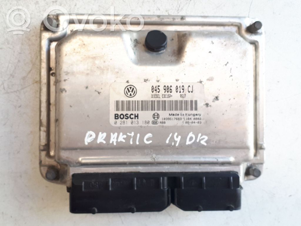 Skoda Praktik (5J8) Engine control unit/module 