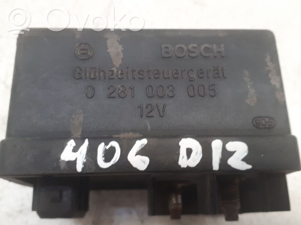 Peugeot 406 Glow plug pre-heat relay 