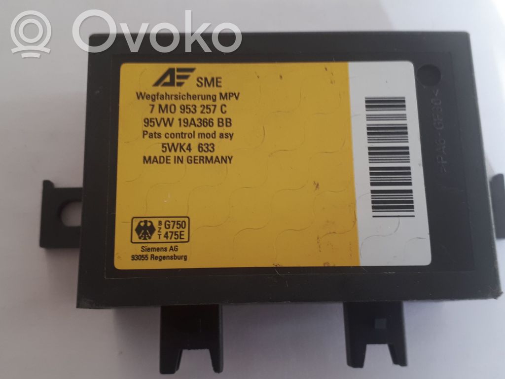 Ford Galaxy Immobilizer control unit/module 