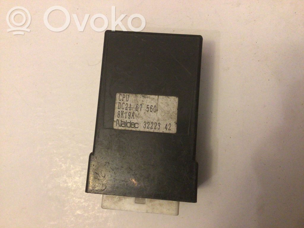 Mazda Demio Other control units/modules 