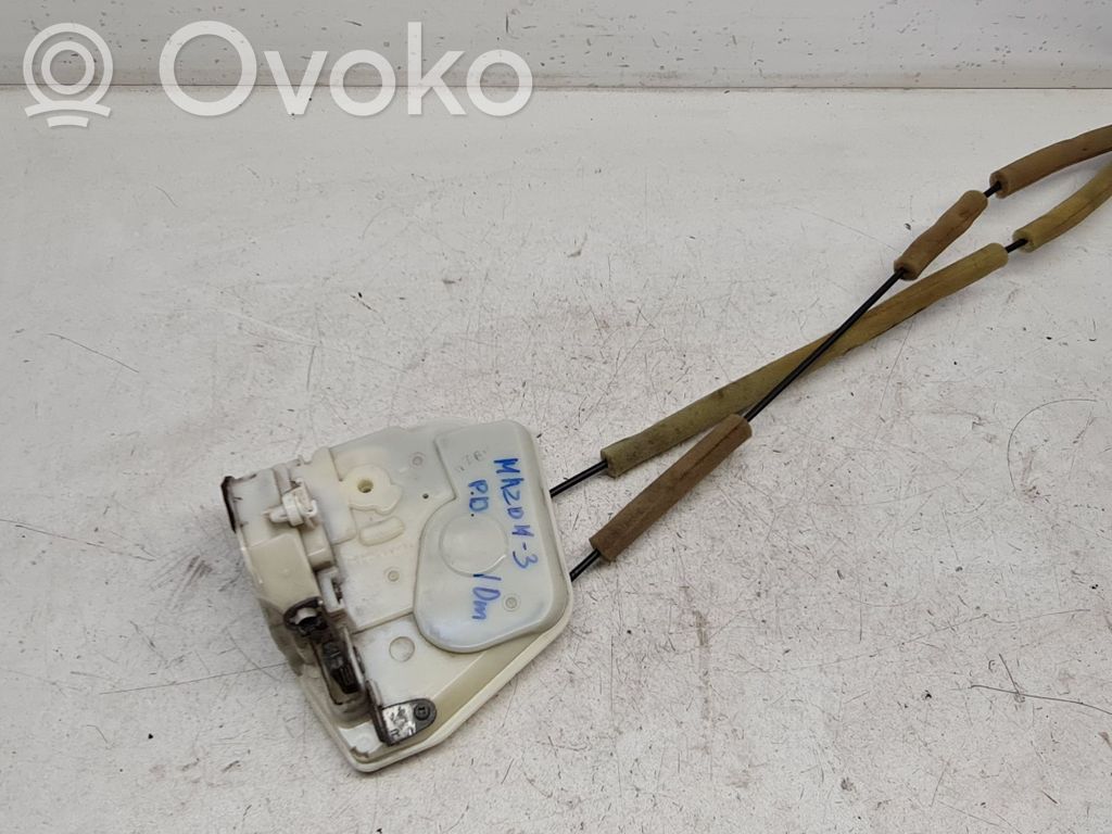 Mazda 3 II Priekinė durų spyna 