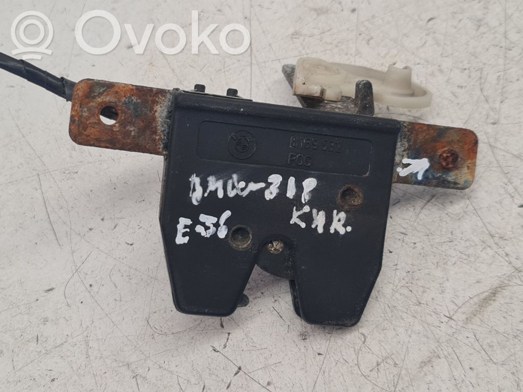 BMW 3 E36 Tailgate/trunk/boot lock/catch/latch 
