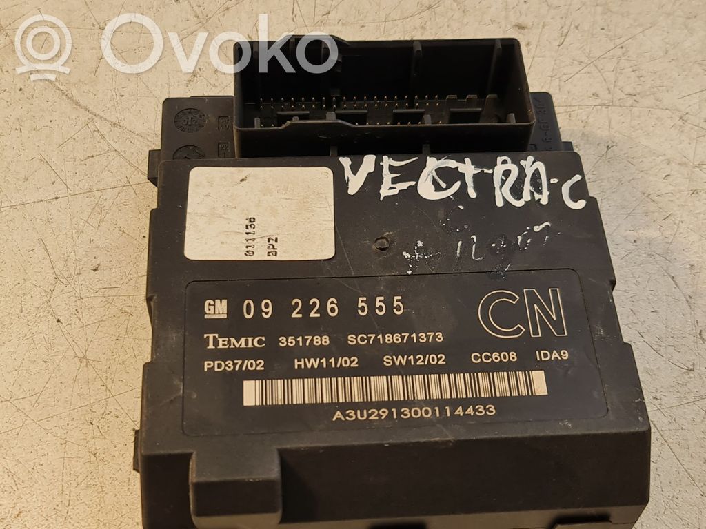 Opel Vectra C Comfort/convenience module 