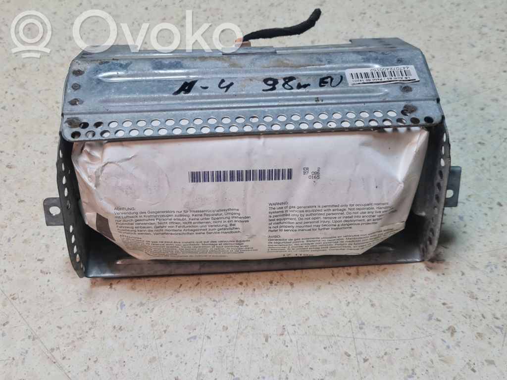 Audi A4 S4 B5 8D Poduszka powietrzna Airbag pasażera 