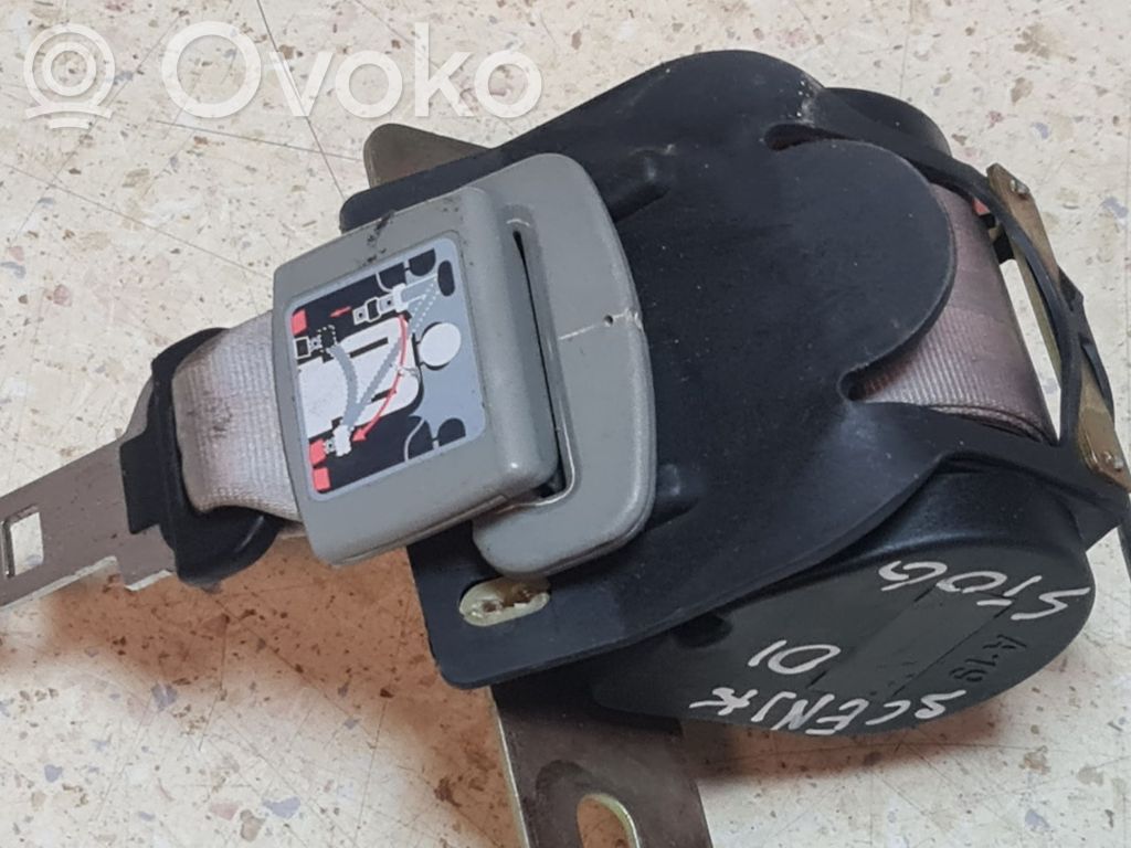 Renault Scenic I Cinturón de seguridad del techo 