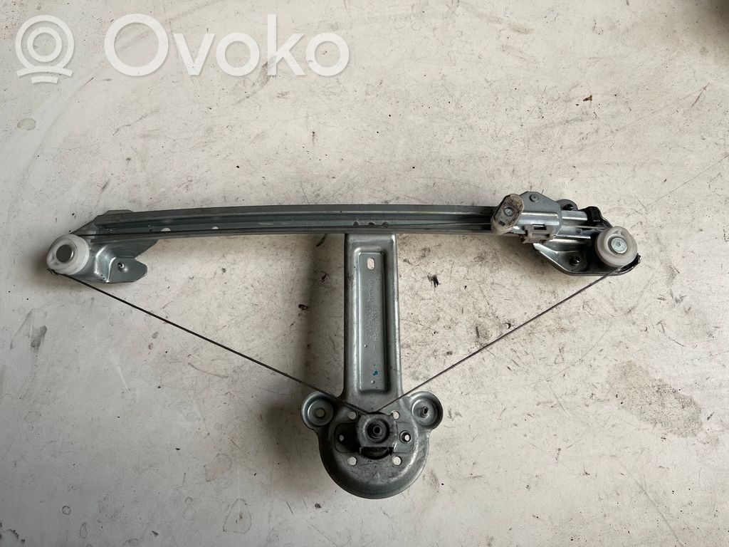 Opel Astra H Ręczny podnośnik szyby drzwi tylnych 