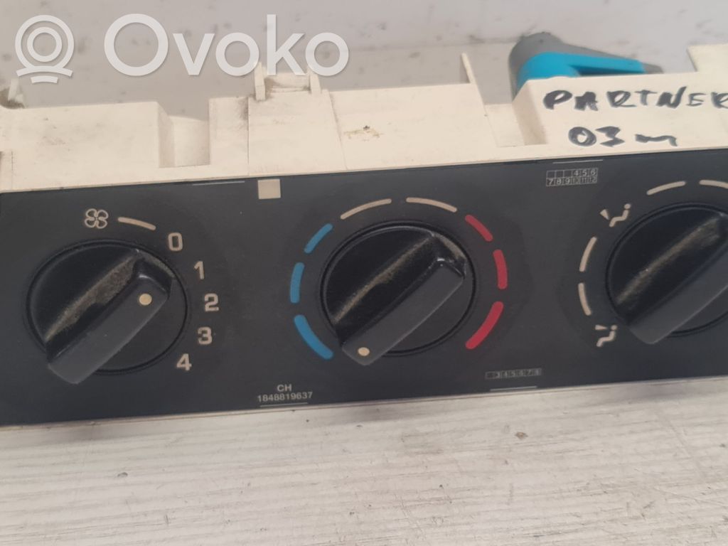 Peugeot Partner Climate control unit 
