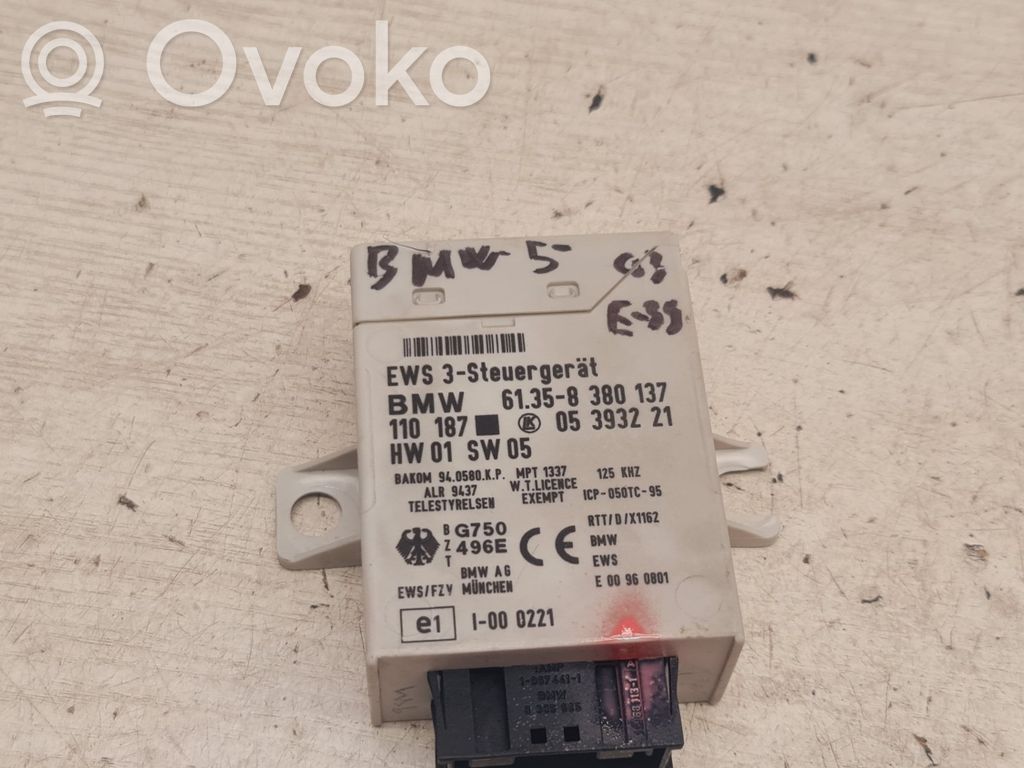 BMW 5 E39 Immobilizer control unit/module 