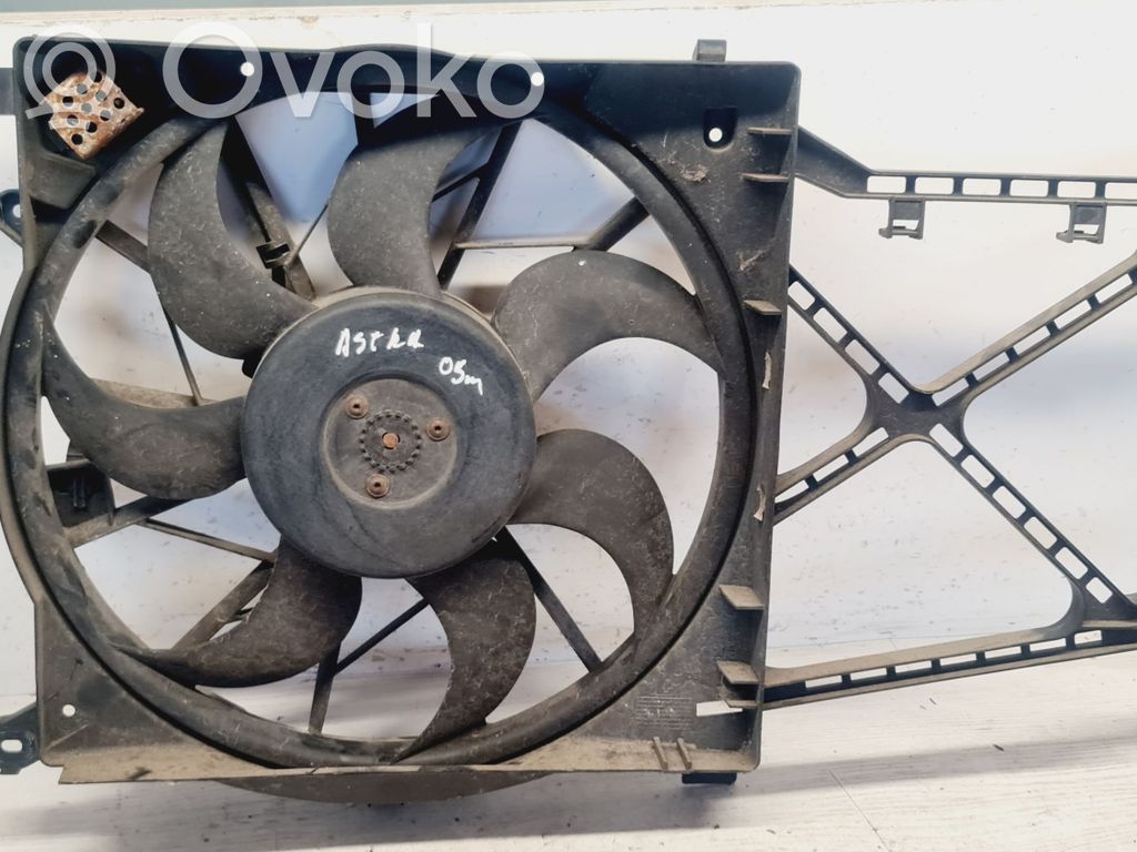 Opel Astra H Ventilador eléctrico del radiador 