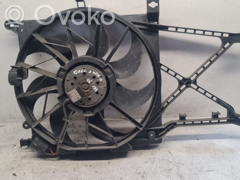 Opel Zafira B Ventilador eléctrico del radiador 