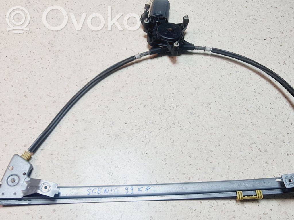 Renault Scenic I Macara ușă față cu motor 