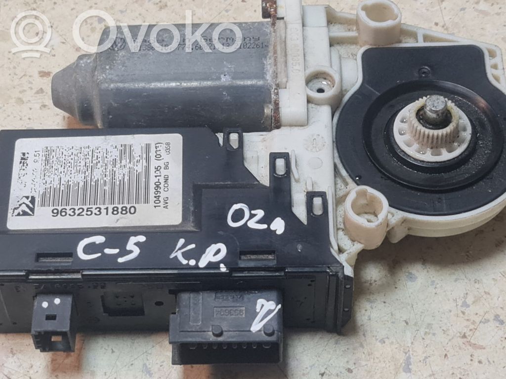 Citroen C5 Front door window regulator motor 