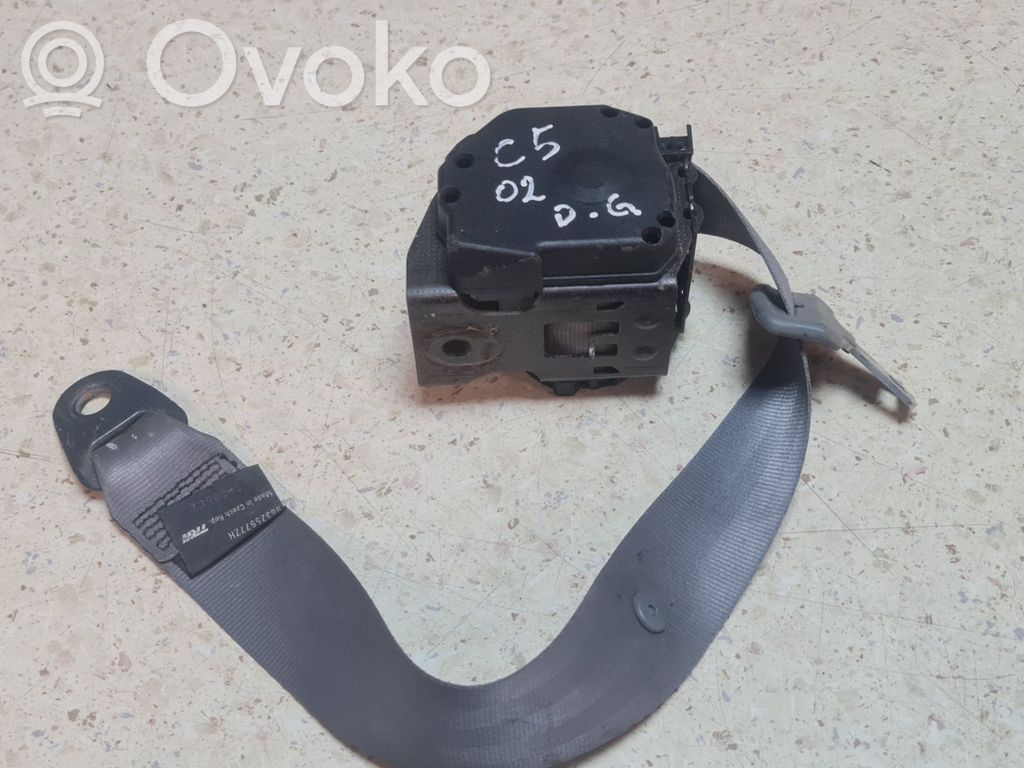 Citroen C5 Cinturón trasero 