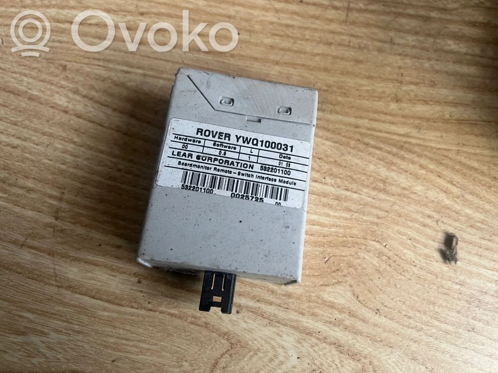 Rover 45 Other control units/modules 