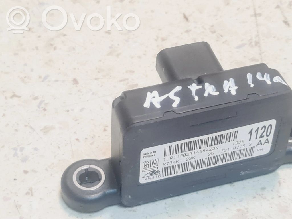 Opel Astra J ESP acceleration yaw rate sensor 