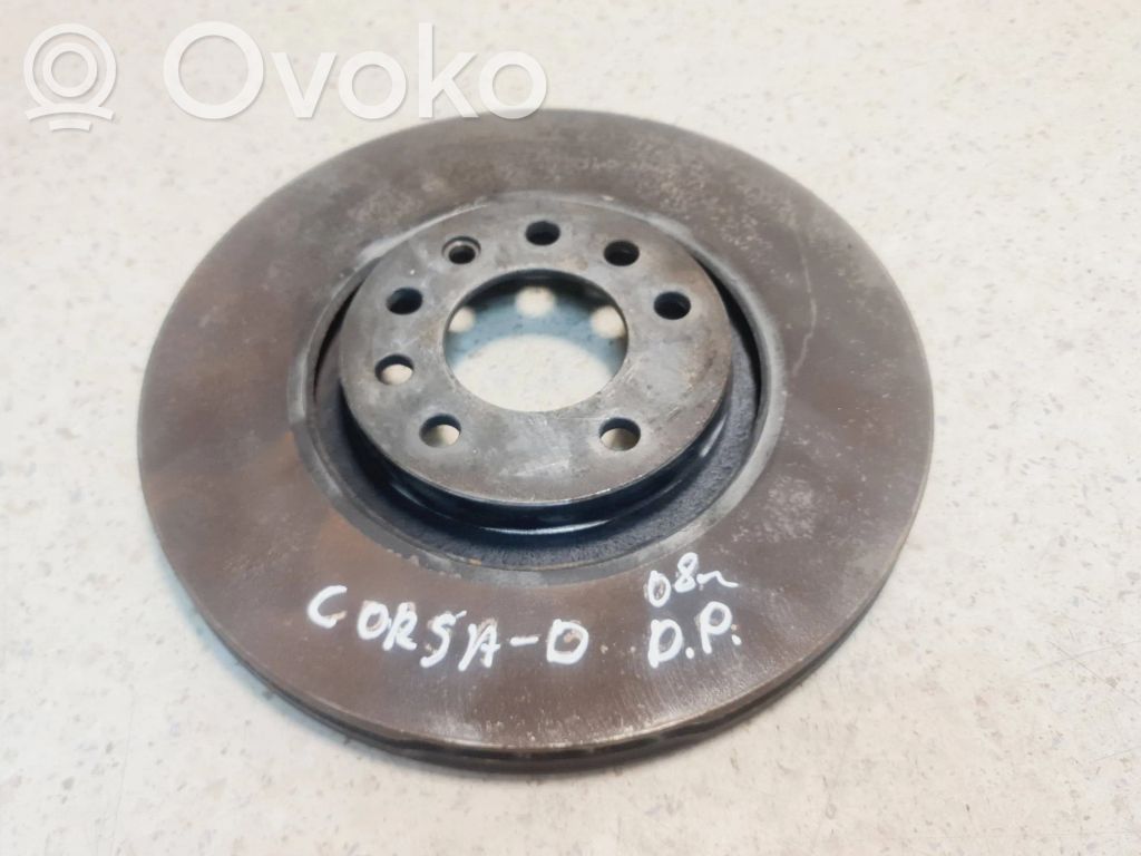 Opel Corsa D Priekinis stabdžių diskas 