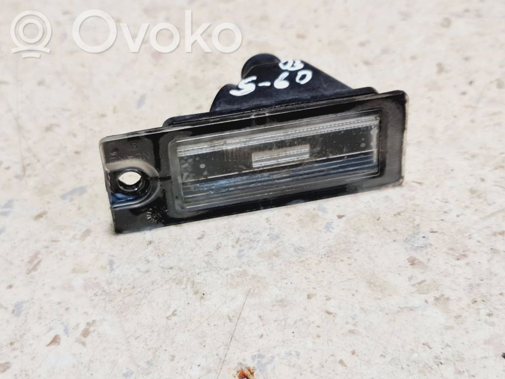 Volvo S60 Numerio apšvietimas 