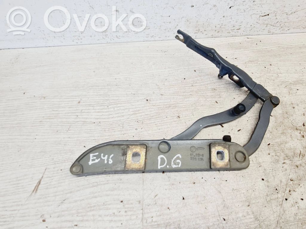 BMW 3 E46 Aizmugurējā pārsega eņģe (-ess) 