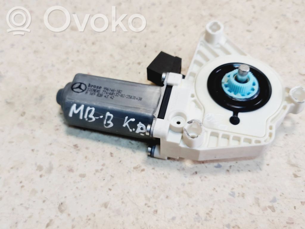 Mercedes-Benz B W245 Silnik regulatora szyby drzwi przednich 