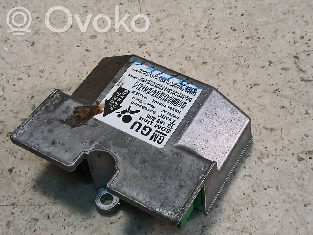 Opel Zafira B Sterownik / Moduł Airbag 