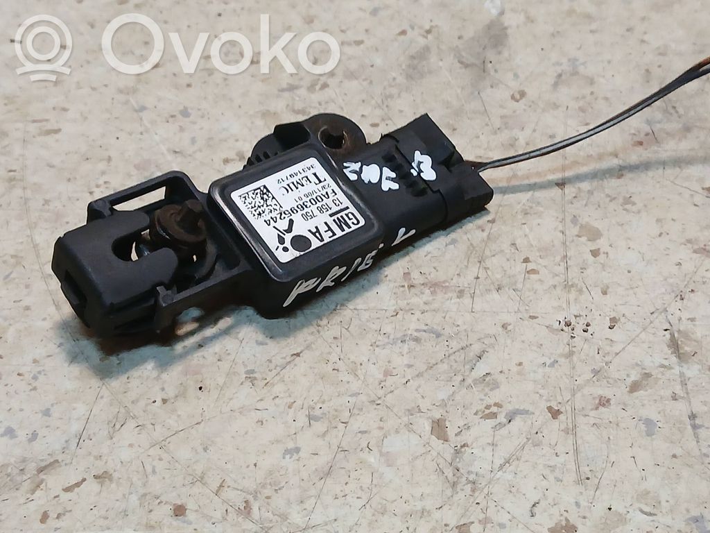Opel Zafira B Sensor impacto/accidente para activar Airbag 