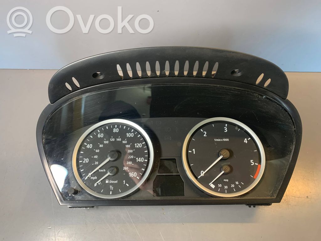 BMW 5 E60 E61 Speedometer (instrument cluster) 