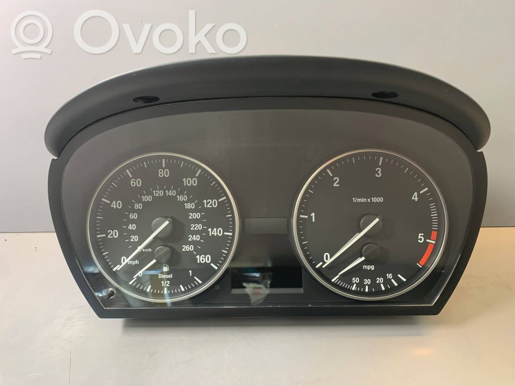 BMW 3 E90 E91 Speedometer (instrument cluster) 