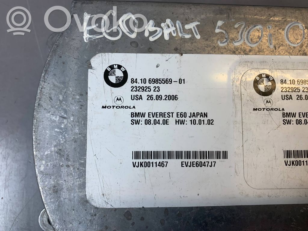 BMW 5 E60 E61 Moduł / Sterownik Bluetooth 
