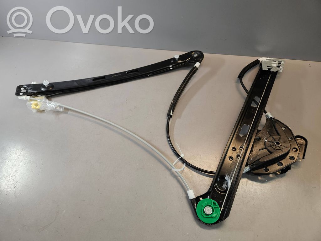 BMW 3 E46 Mechanizm podnoszenia szyby przedniej bez silnika 