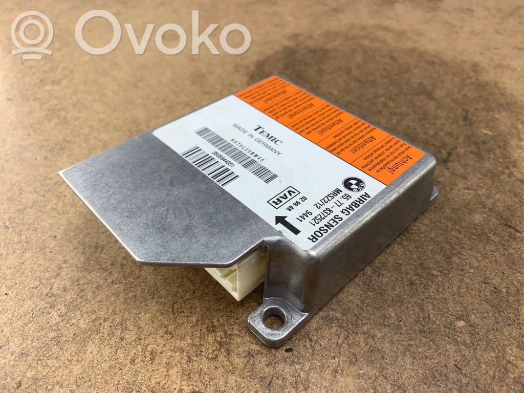 BMW 3 E46 Gaisa spilvenu vadības bloks 
