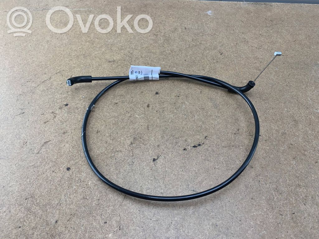 Engine bonnet/hood lock release cable   8240609,51238240609
