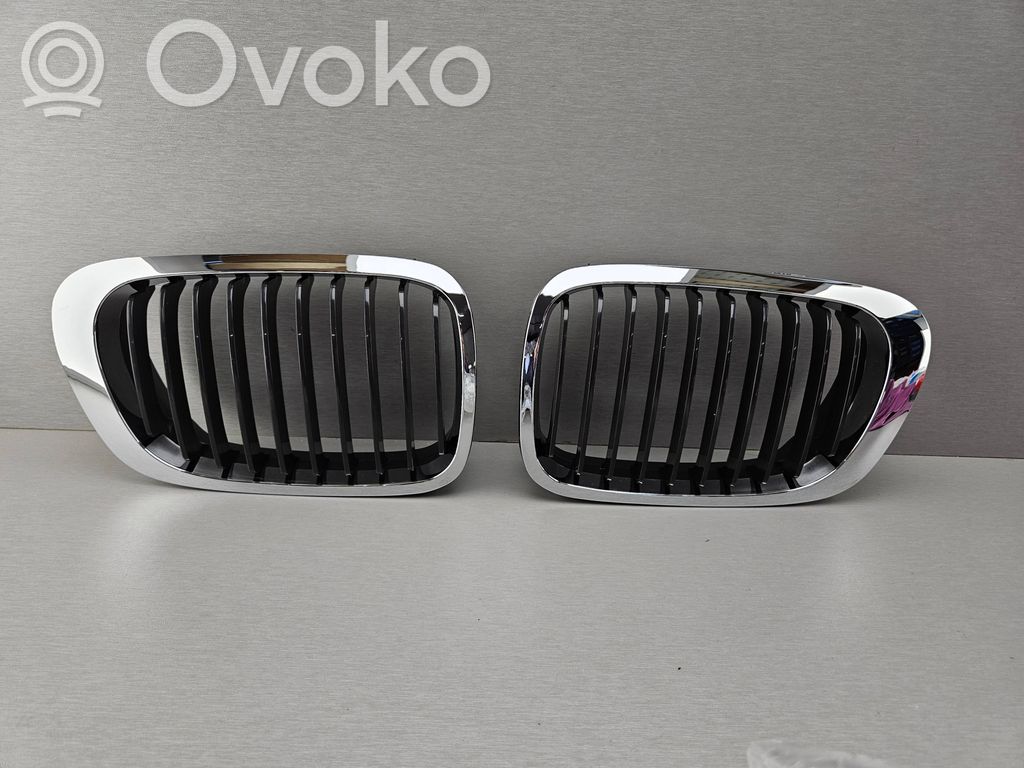 BMW 3 E46 Front bumper upper radiator grill 