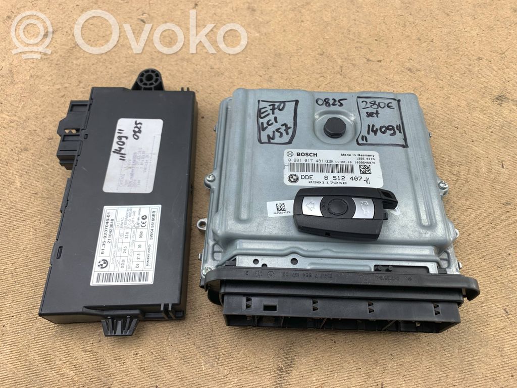 BMW X5 E70 Engine control unit/module 