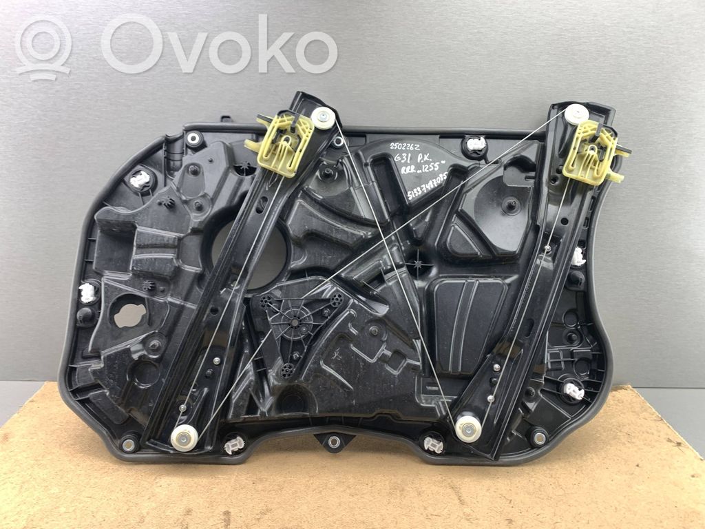 BMW 5 G30 G31 G38 Mechanizm podnoszenia szyby przedniej bez silnika 