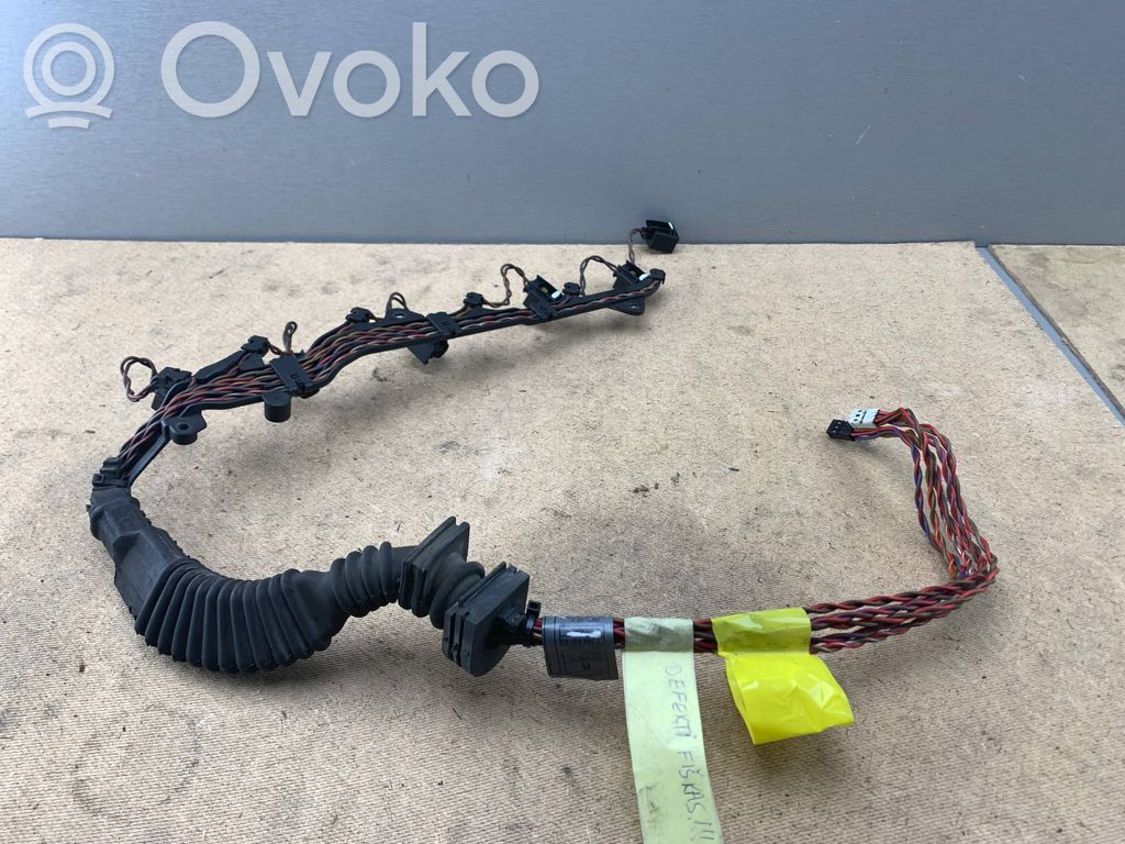 BMW 7 E65 E66 Kabelbaum Leitungssatz Injektoren Einspritzdüsen 