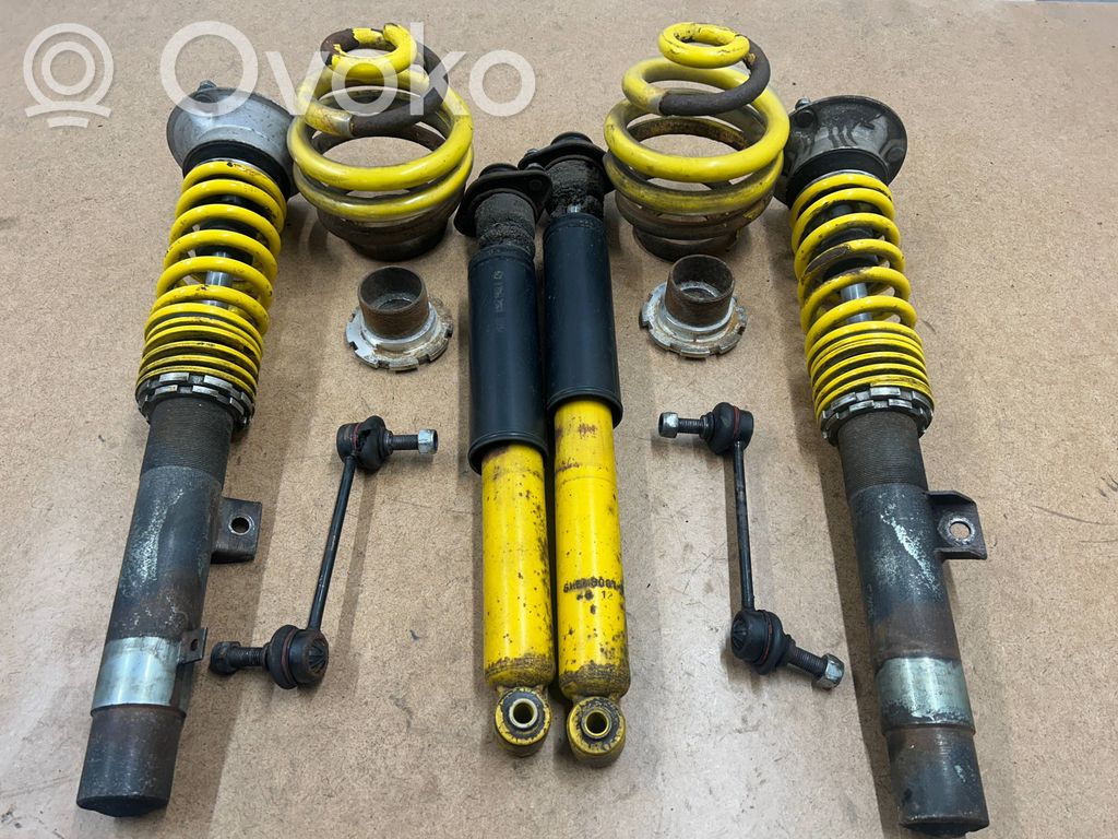 BMW 3 E46 Atsperu un amortizatoru komplekts (priekšējais un aizmugurējais) 