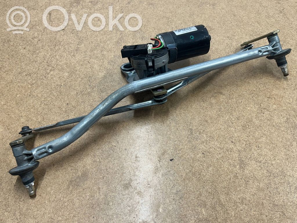 BMW 3 E46 Motor y varillaje del limpiaparabrisas delantero 